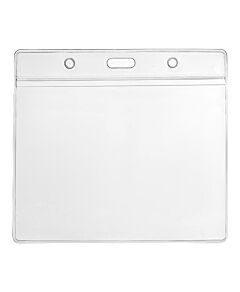 Conference Extra Large ID Name Badge Card Plastic Holder 12cm x 11cm