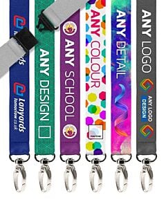 Personalised Lanyards Sublimation Custom Full Colour Printed