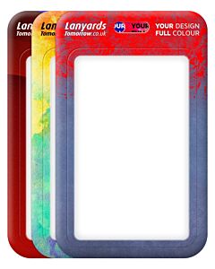 Temp Custom Badge Holders Vertical