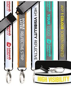 Reflective Personalised Lanyards Custom