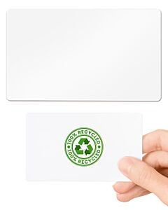 Recycled Blank Plastic ID Cards 