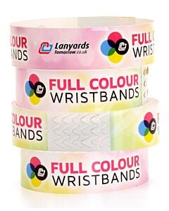 Full-Colour Personalised Tyvek Wristbands