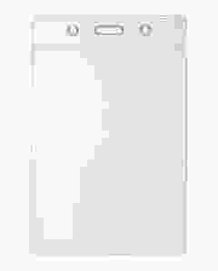 Clear Vertical ID Badge Card Plastic Pocket