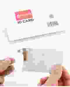 ID Name Badge Holders with Clip and Pin