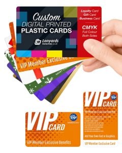 Custom Printed Plastic Cards PVC