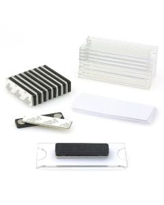 Magnetic Name badge holder set